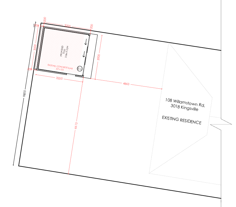 Architectural drawing sample 4
